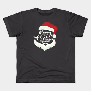 Merry Christmas everyone Shirt, Merry Christmas Outfit, Christmas T-shirt, Christmas Holiday Shirt, Cute Christmas Tee, Holiday Sweater Xmas Gift Top Kids T-Shirt